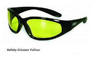 Safety Glasses Yellow Tint